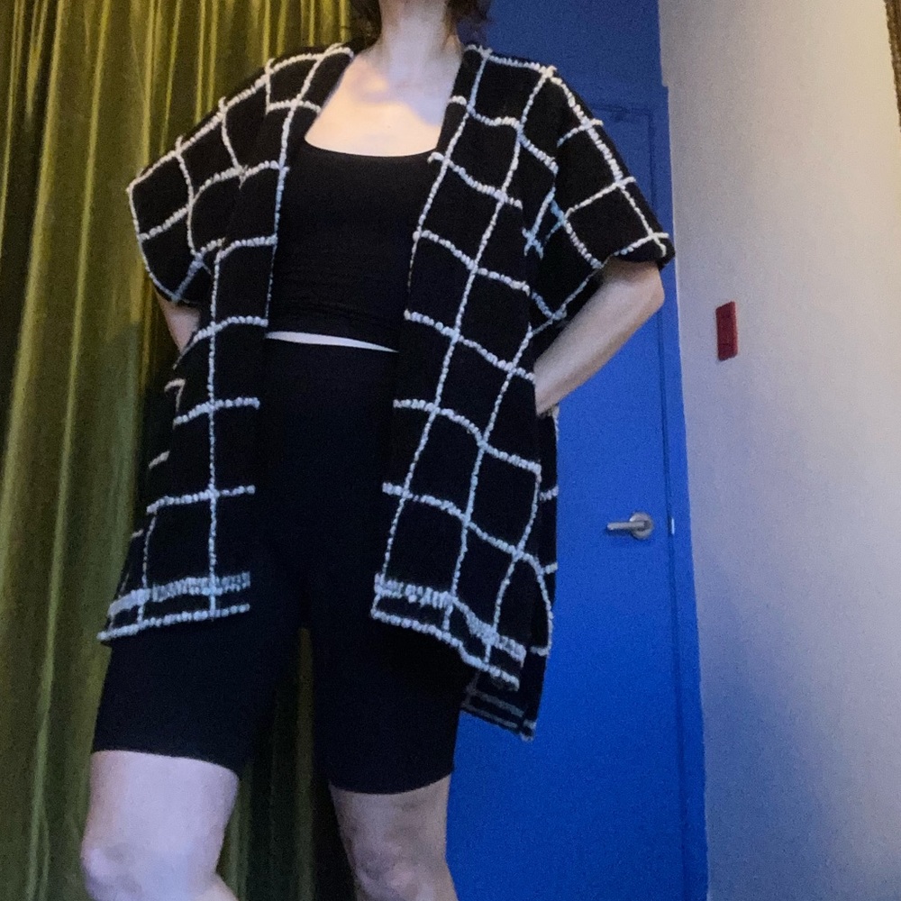 Wool shawl / cover-up